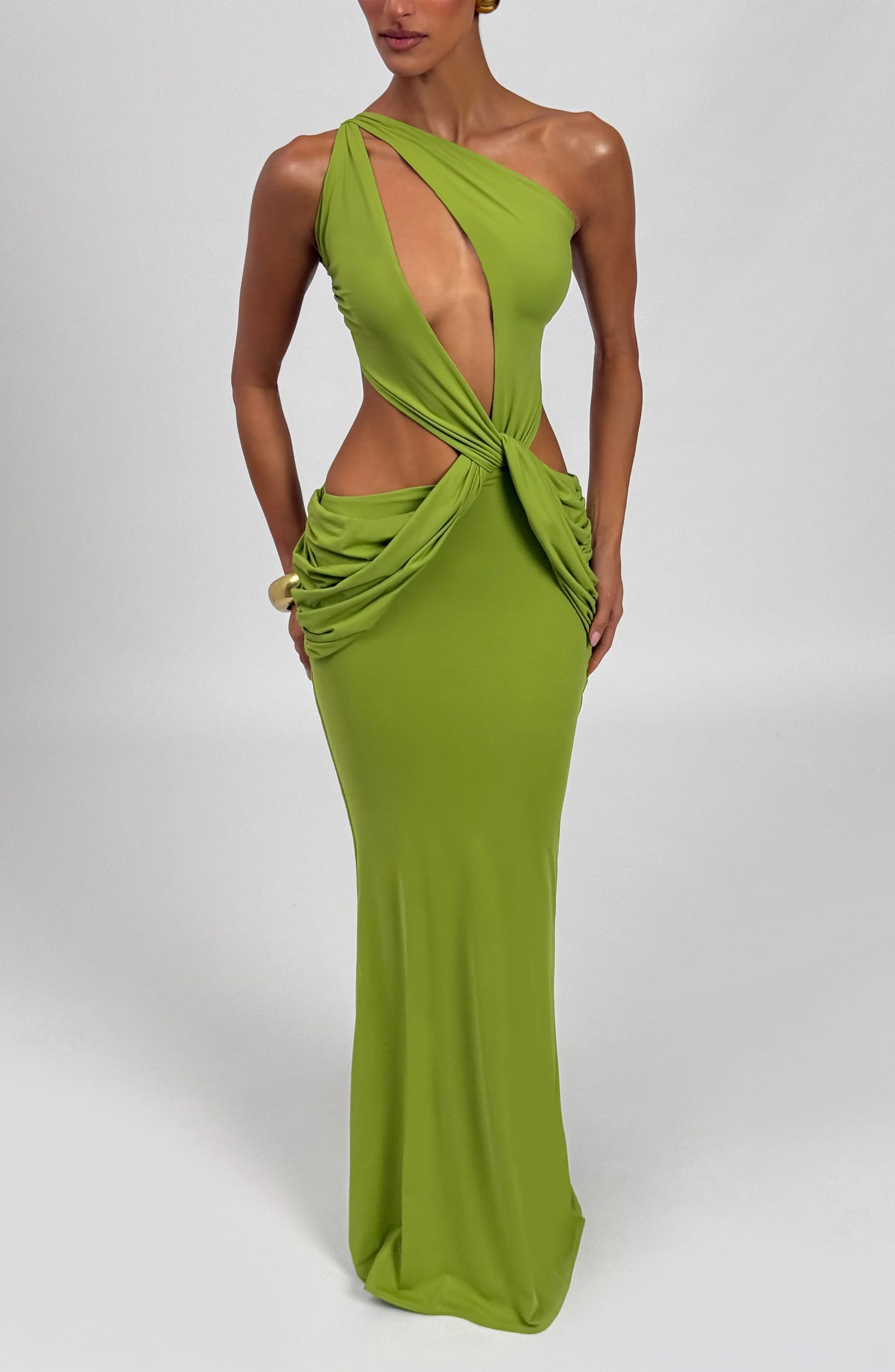 Onyx Maxi Dress - Olive
