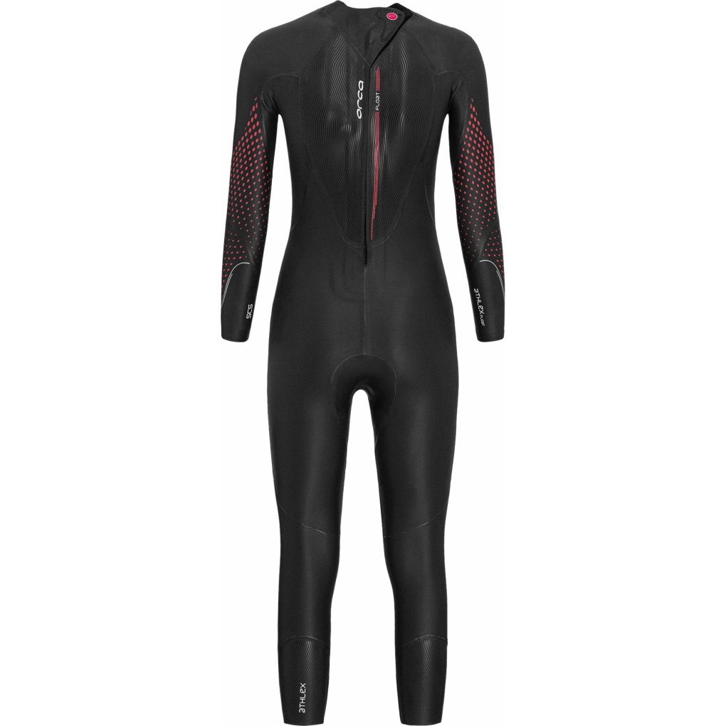 Orca Athlex Float Triathlon Wetsuit Women - black/red buoyancy