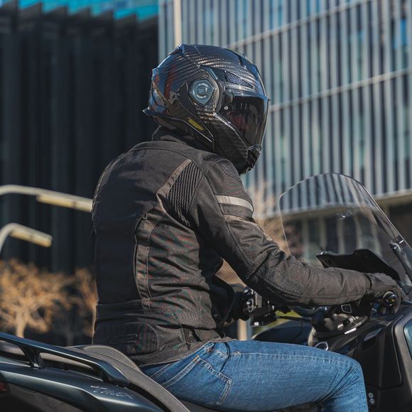 Casque modulable LS2 FF901 ADVANT X CARBON - SOLID - NoirRef : LS0806-C757