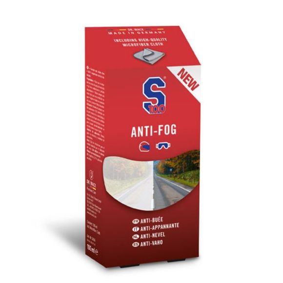 Anti -fog spray S100 100 ml microfiber included universalRef: SCE0025 / 3426