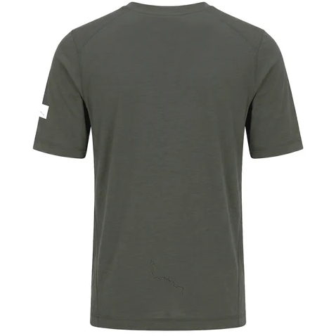 ALBION Merino Riding T-Shirt Unisex - Shale Green