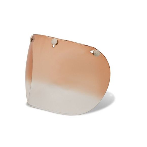 Bell 3 SNAP Helmet Visor - CUSTOM 500 - Orange / ClearRef : EL0358
