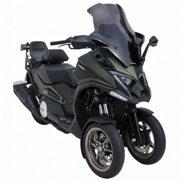 Ermax TOURING screen (63 cm) - BlackKYMCO 550 CV3 - 2022 - 2025Ref: EM1994