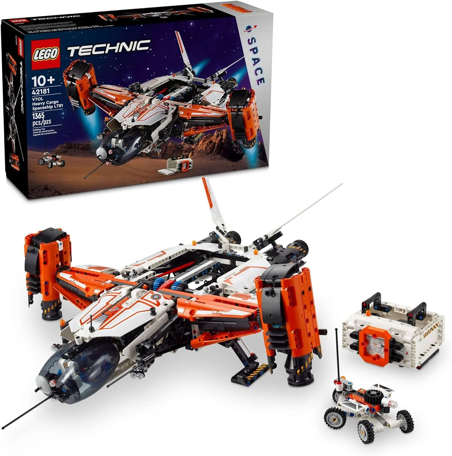 42181 VTOL Heavy Cargo Spaceship LT81 LEGO