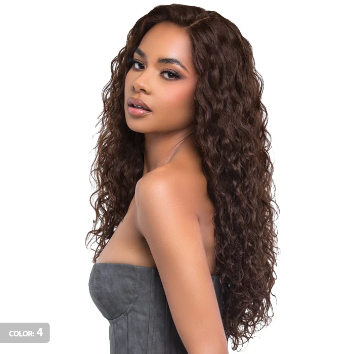 Bobbi Boss Indiremi 100% Remy Human Hair 13x4 Lace Front Wig - MHRLF015 MALAYSIAN WAVE 24