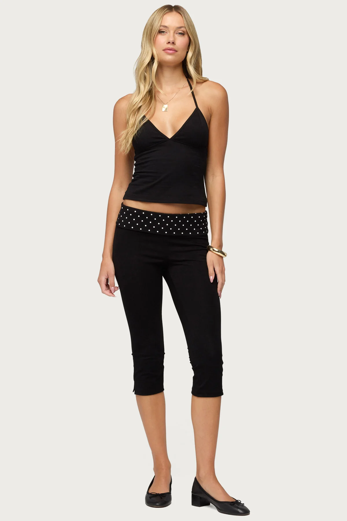 Noriah V Neck Halter Top