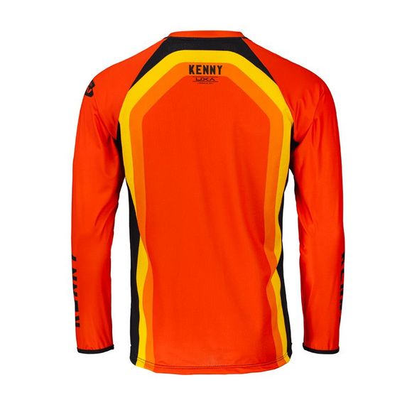 Maillot cross Kenny TITANIUM BLACK ORANGE 2022 - Noir / OrangeRef : KE1622