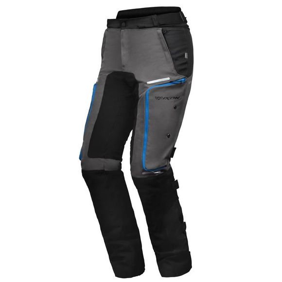 Ixon Vidar Pt - Gray / Black Motorcycle PantsRef: IX1757