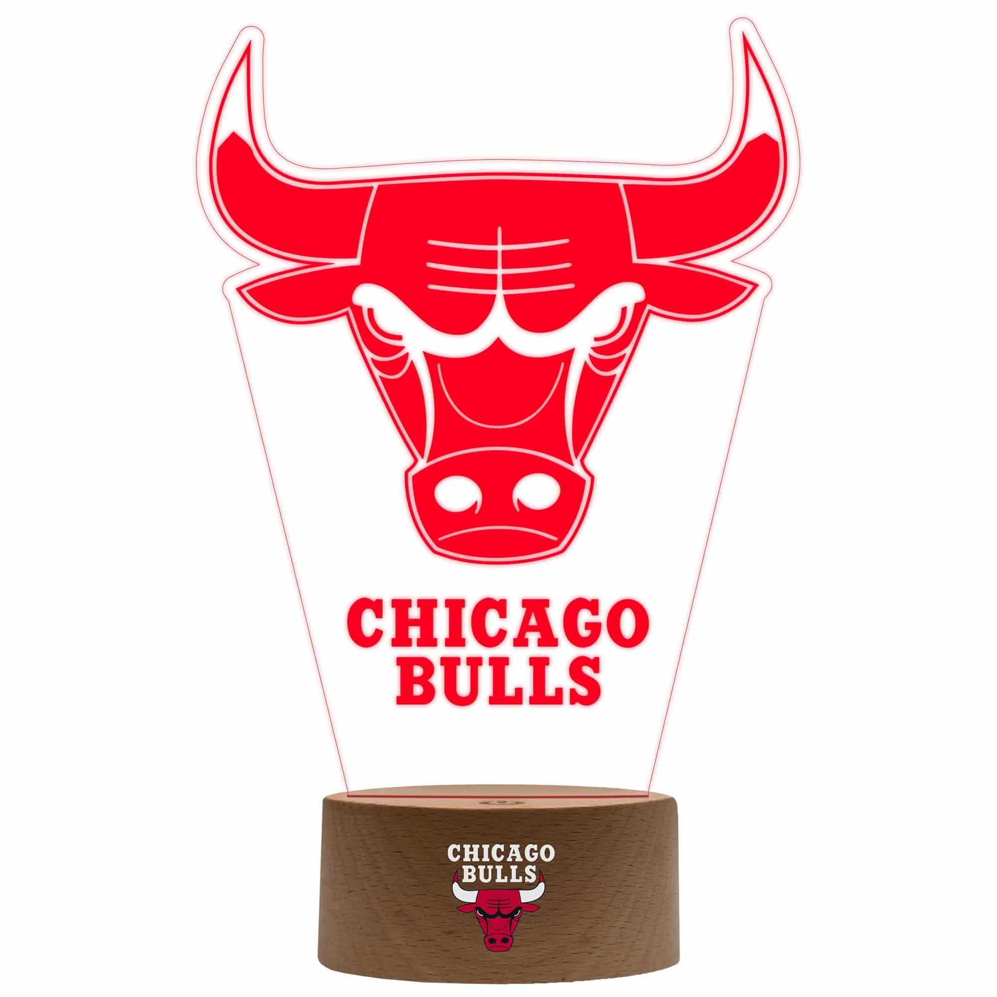 Chicago Bulls NBA Team Logo LED Sign