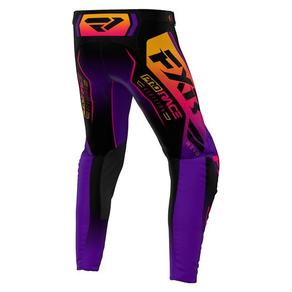 Pantalon cross FXR REVO ALPHA TWILIGHT 2026 - Noir / VioletRef : FXR1630