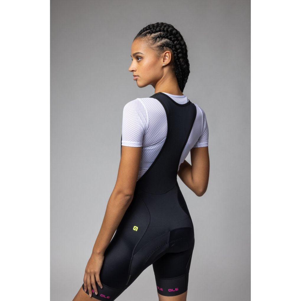 Alé PR-E Strada 2.0 Bib Shorts Women - fuchsia L25064720