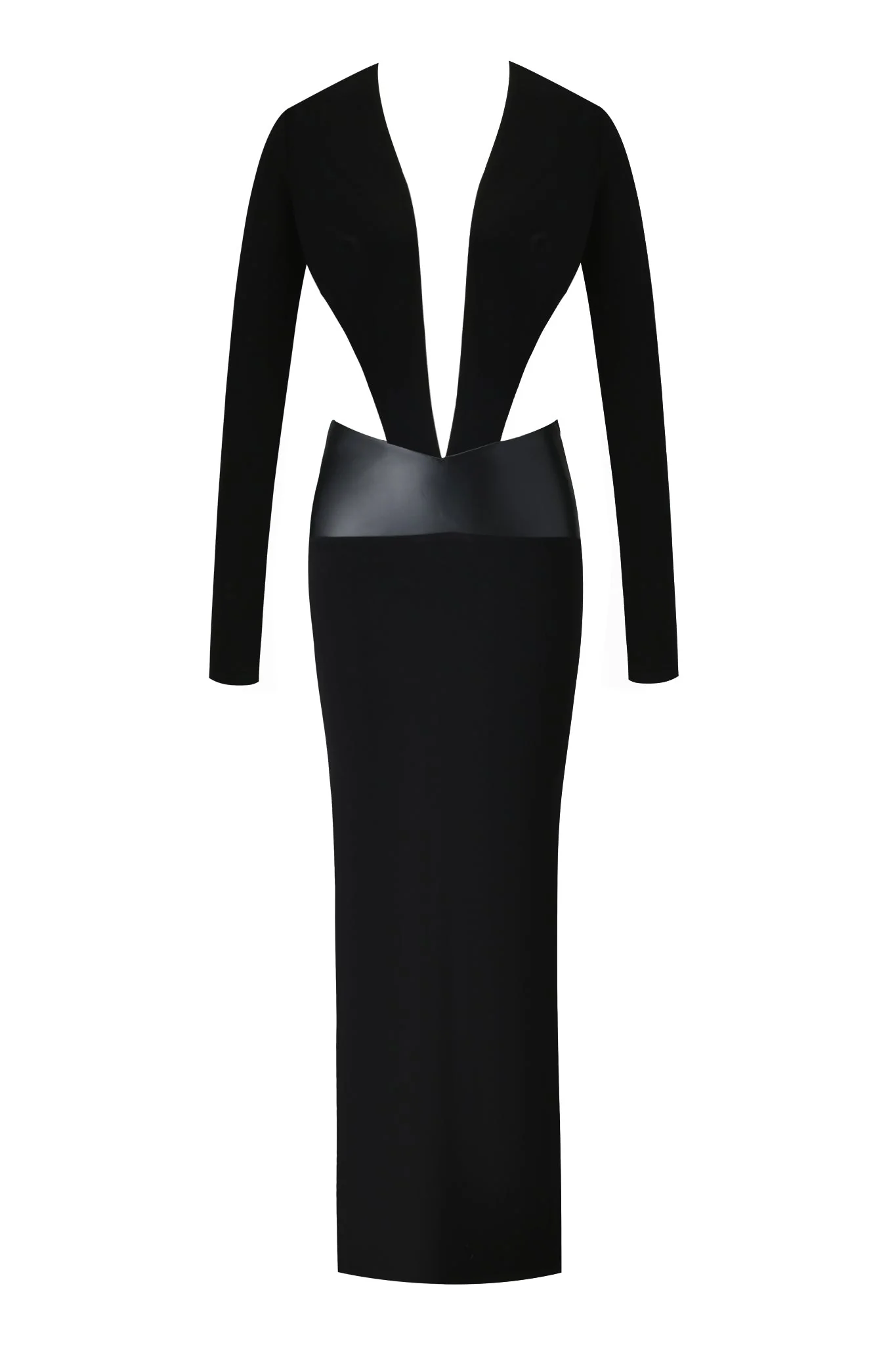 Carmina Maxi Dress - Black