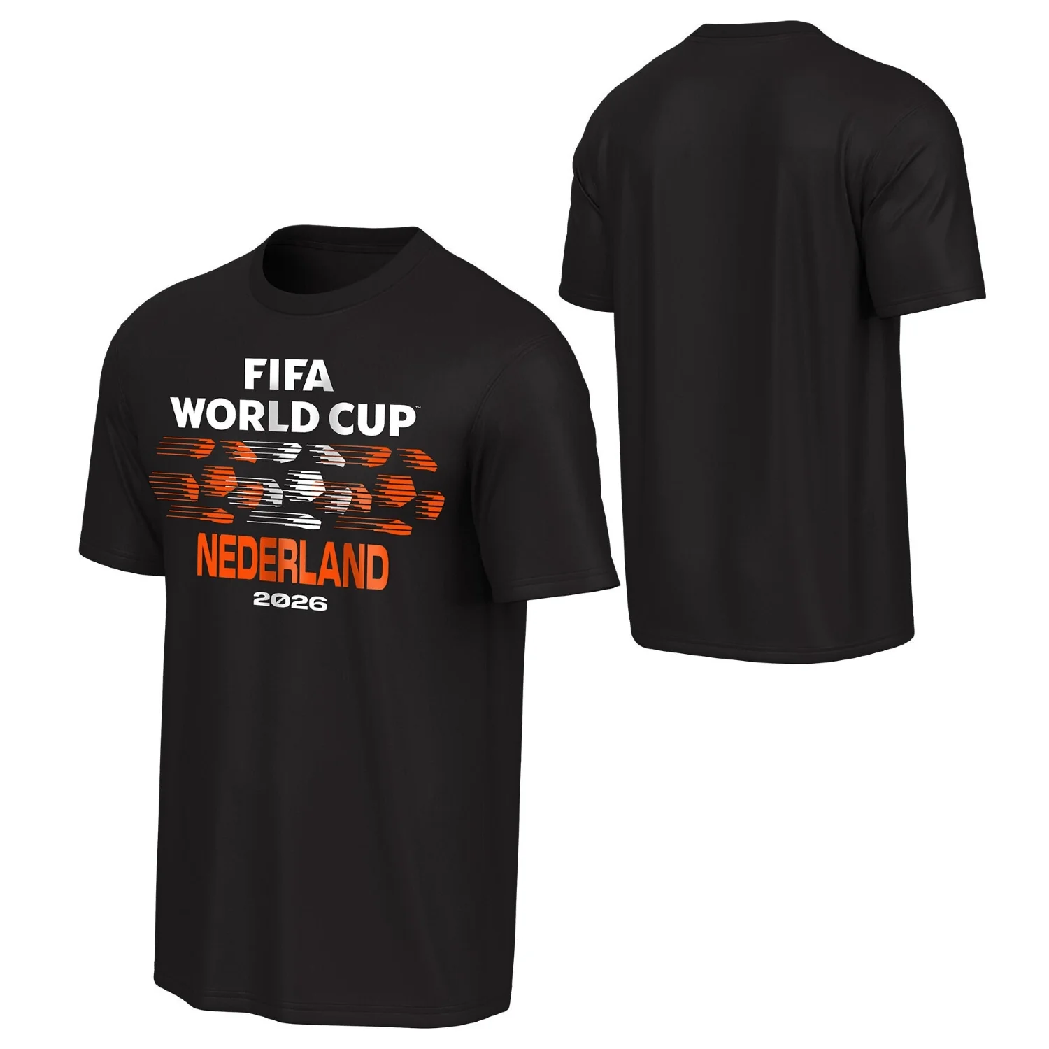 2026 Soccer Fan Collection Nederland Ball Graphic T-Shirt - Unisex