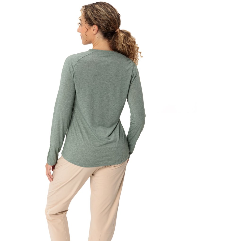 Vaude Skomer Long Sleeve T-Shirt III Women - agave