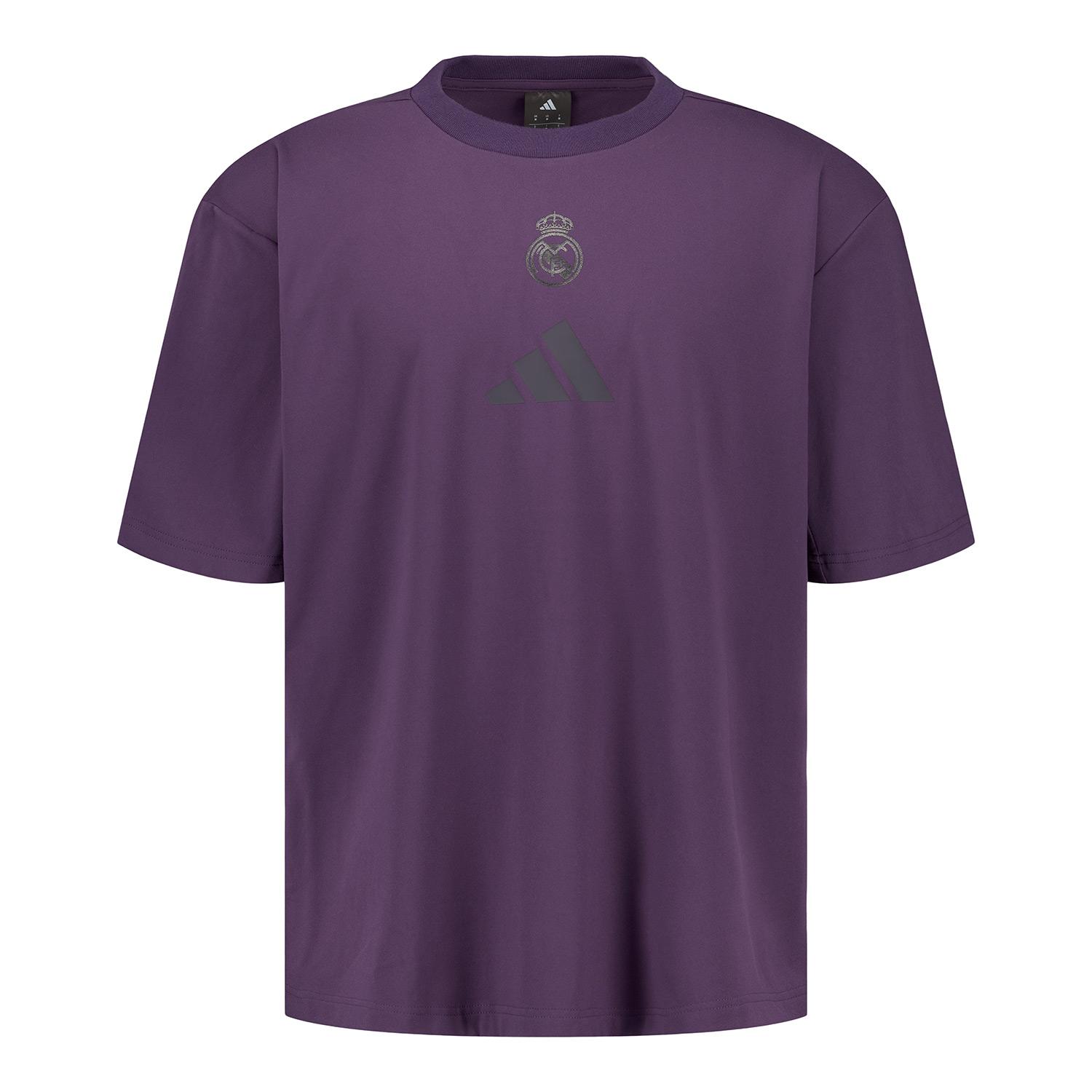 Mens Adidas Real Urban T-shirt Purple