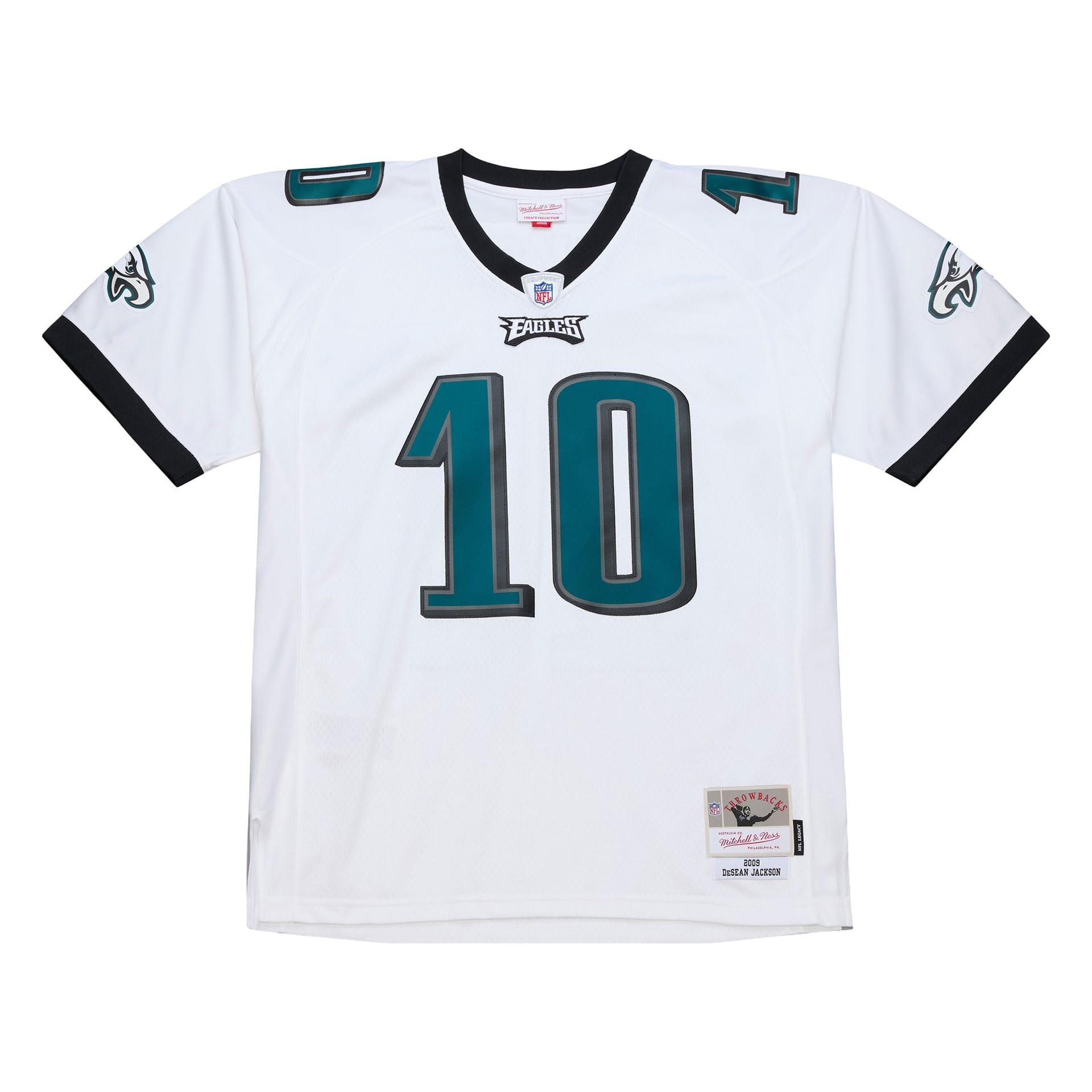 DeSean Jackson #10 Philadelphia Eagles 2009 Legacy Throwback NFL Jersey White
