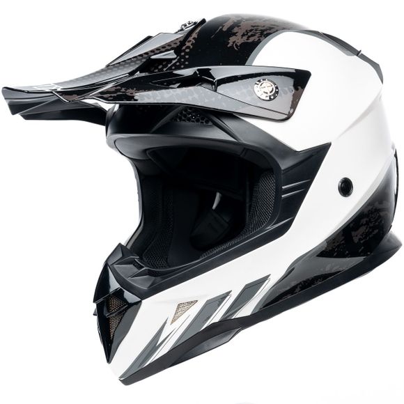 Cross Ovix Dirty Cancan 2025 - Black / White helmetRef: OVI0036