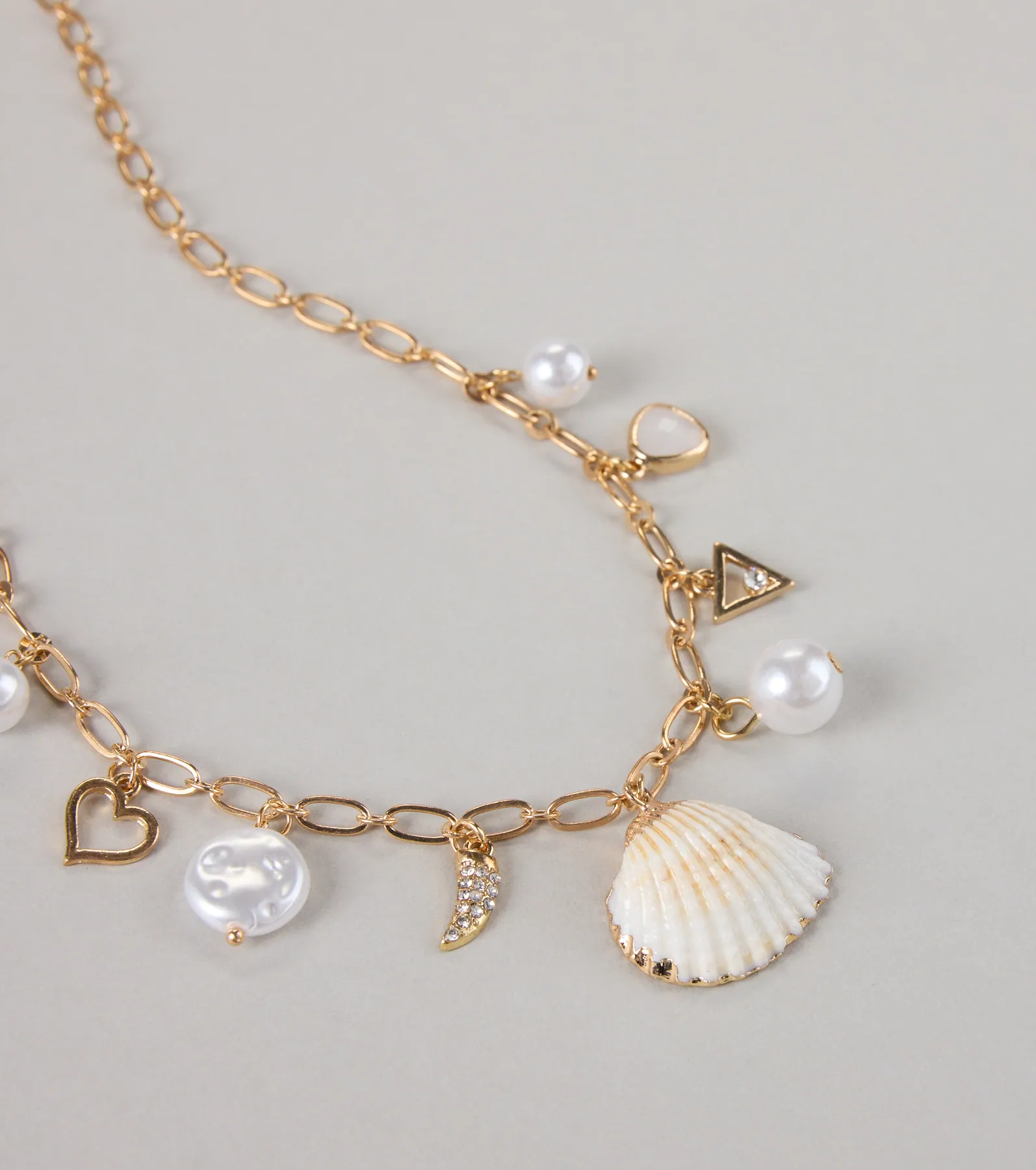 Mermaid Core Charm Necklace