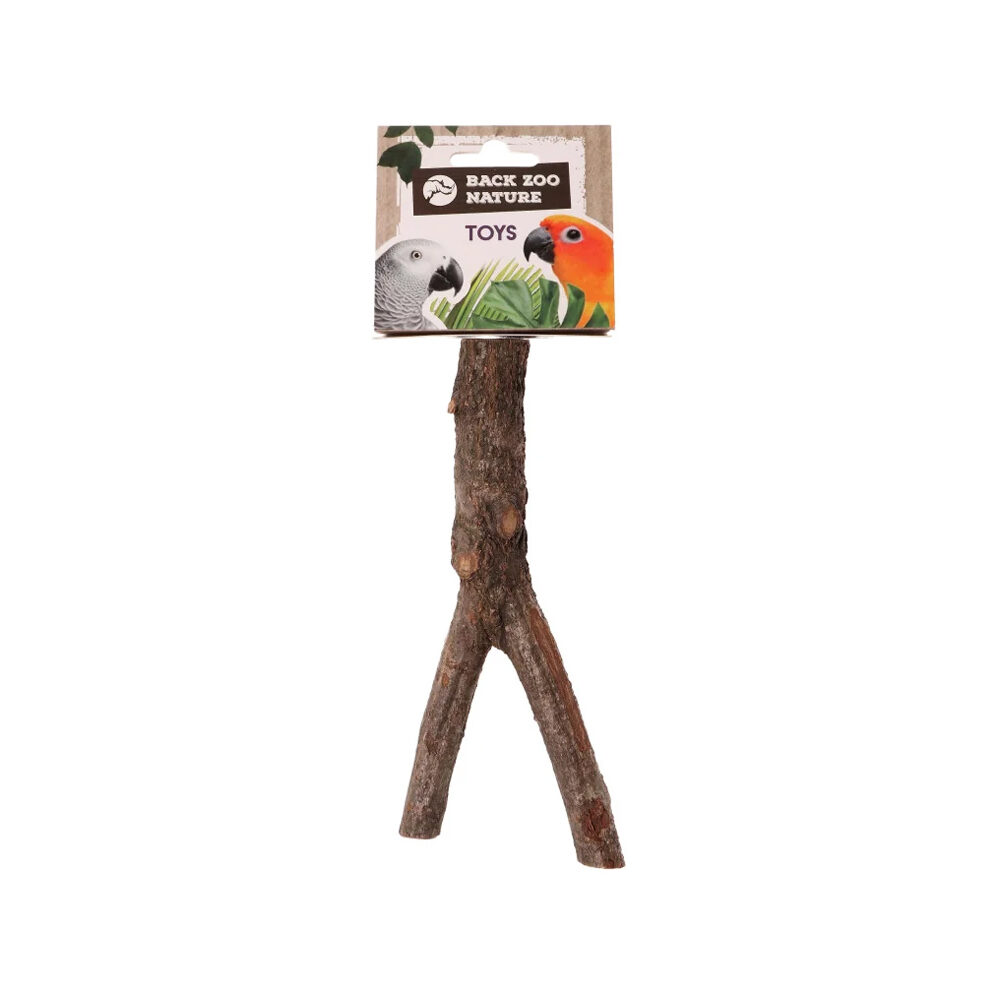 Back Zoo Nature Wooden Y-Perch - 30 cm - 1 piece