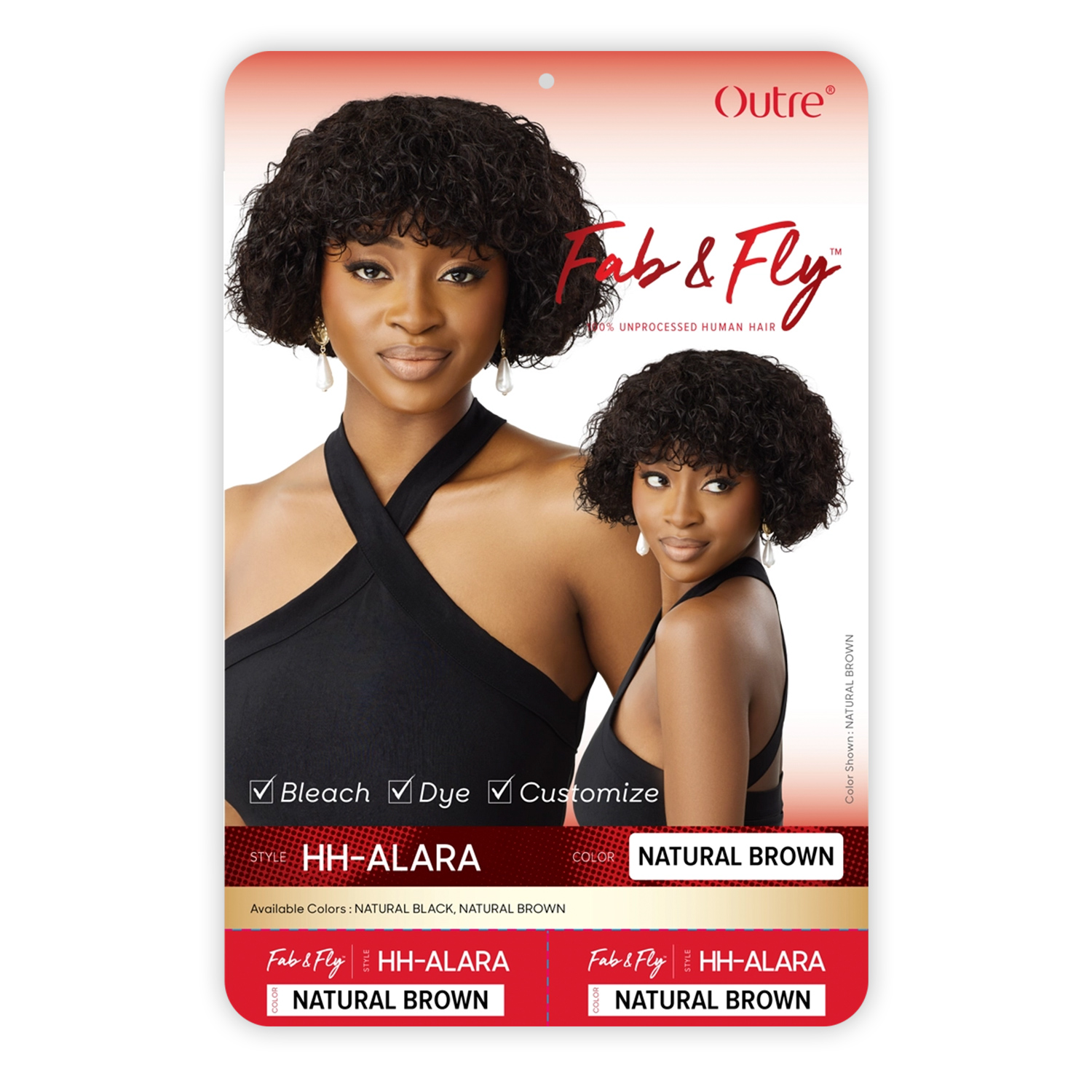 Outre Unprocessed Human Hair Wig Fab N Fly HH-Alara