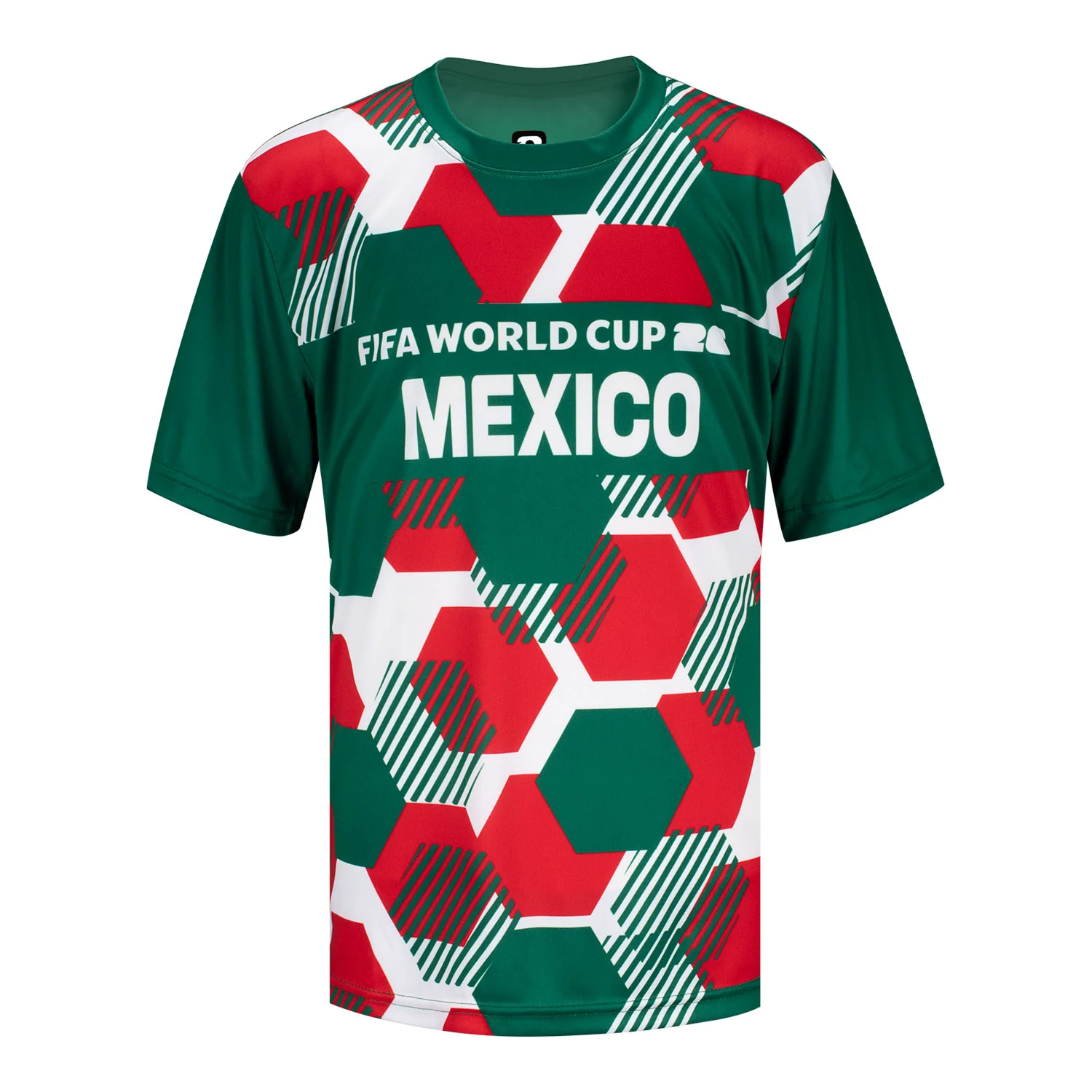 2026 Soccer Fan Collection Mexico Sublimated Top - Youth