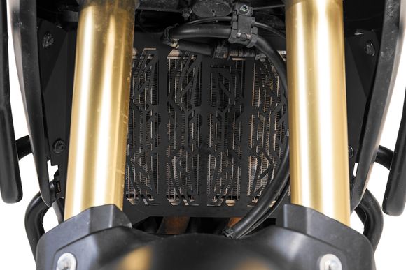Touratech Aluminum radiator protection - BlackYAMAHA 700 TENERE 700 - 2019 - 2024Ref: Trt01212A / 01-632-5015-0
