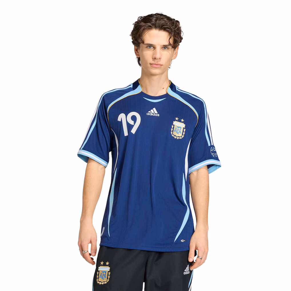 Lionel Messi Argentina National Team  2006 Bringback Away Jersey - Navy