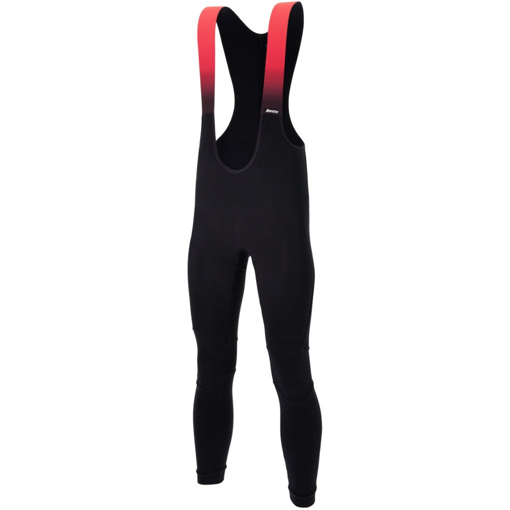 Santini Prime Thermofleece Winter Bib Tights Men 6W1180GITPRIME - black NE