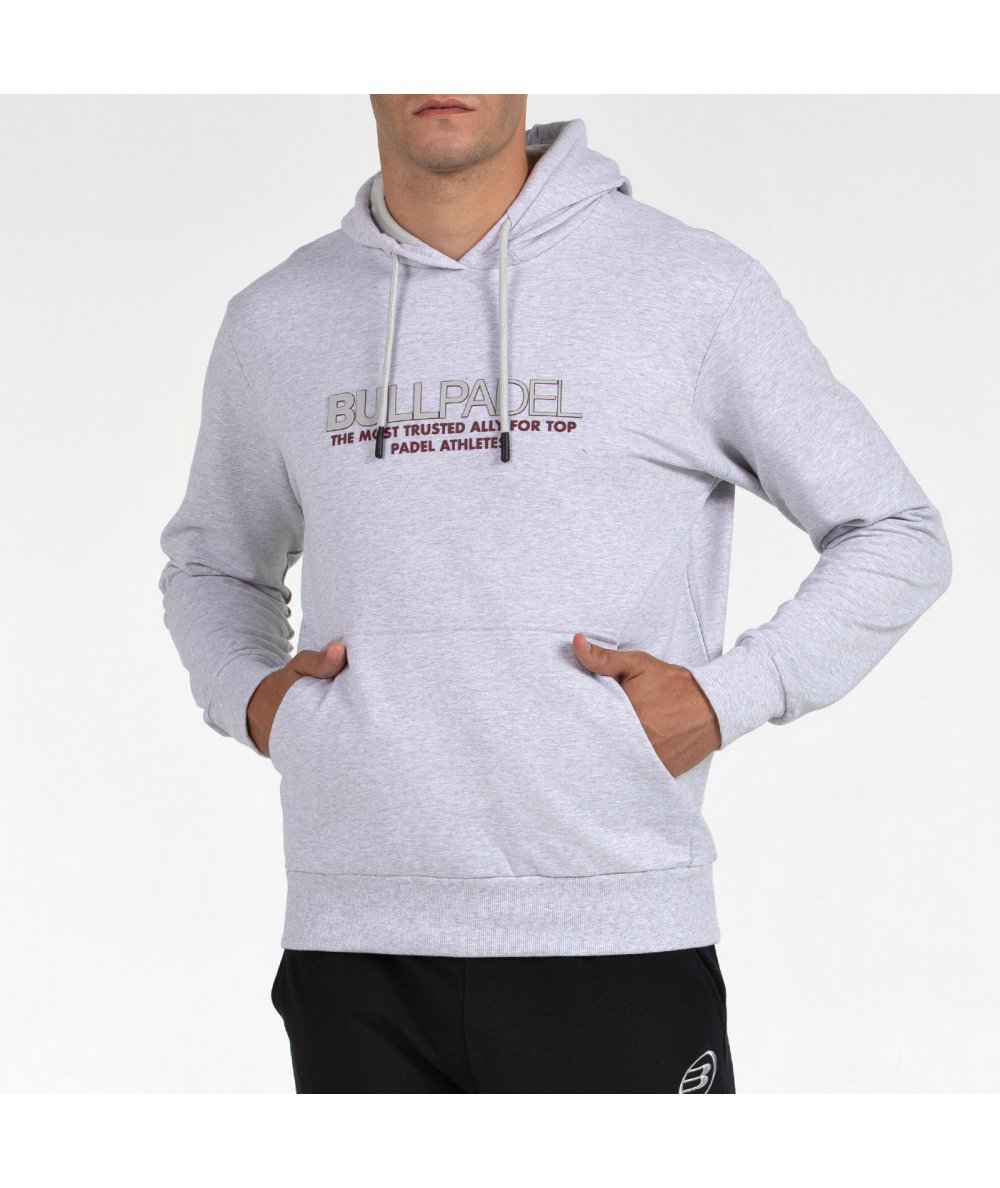 BULLPADEL BOYEN LIGHT GREY VIGORE SWEATSHIRT
