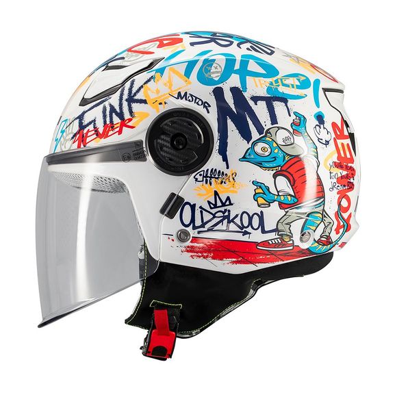 Casque jet MT HELMETS LITE - CREW ENFANT - MulticoloreRef : MTH0203