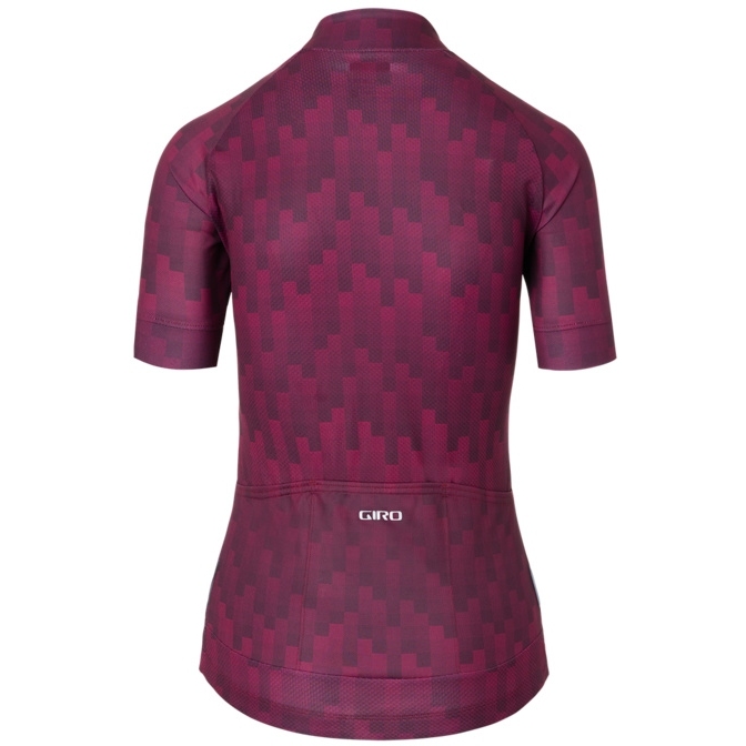 Giro Chrono Sport Jersey Women - dark cherry/raspberry towers