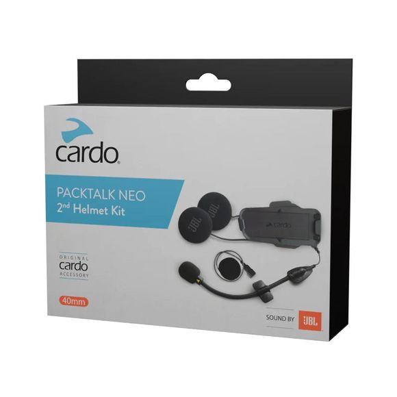 Cardo PACKTALK NEO JBL 2nd Helmet Intercom KitRef: Cr0083 / Acp00016