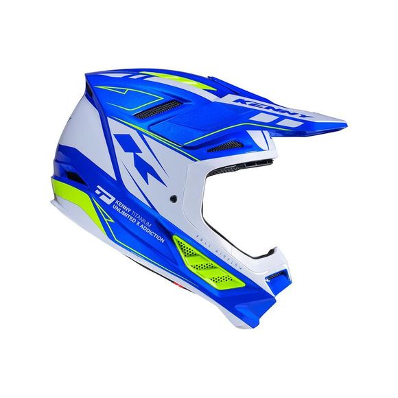 Kenny TITANIUM GRAPHIC 2026 cross helmet - Blue / MulticolorRef: KE2549