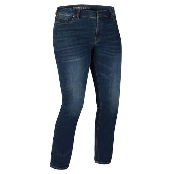Bering Lady Trust Queen Size Motorcycle Jeans - Straight / Regular - BlueRef: BR1665