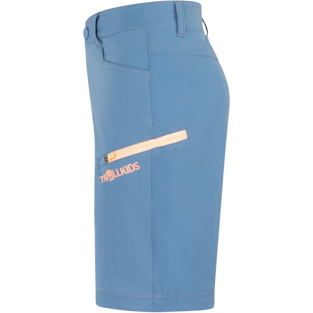 Trollkids Haugesund Shorts Kids - Cornflower/Coral Haze