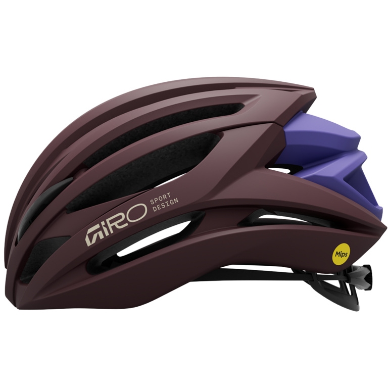 Giro Syntax MIPS Road Helmet - matte dark maroon