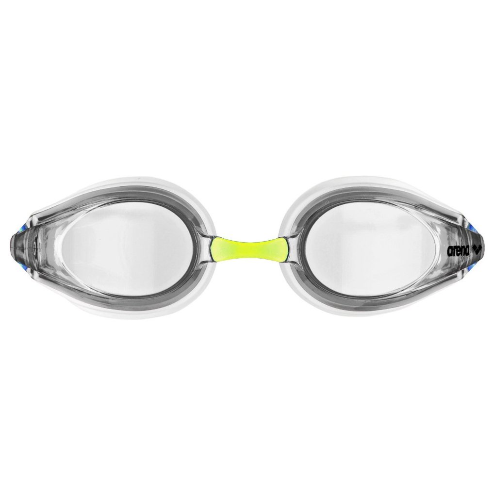 arena Tracks Swimming Goggles - Clear/White/Blue
