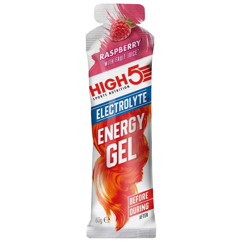 High5 Energy Gel Electrolyte - with Carbohydrates - 5x60g
