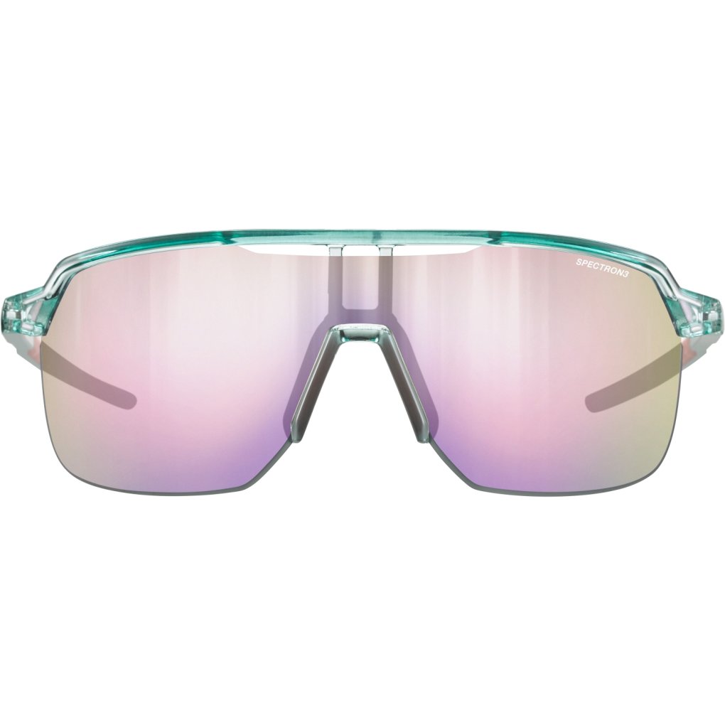 Julbo Frequency Sunglasses - Light Green/Pink - Multilayer Light Pink Spectron 3