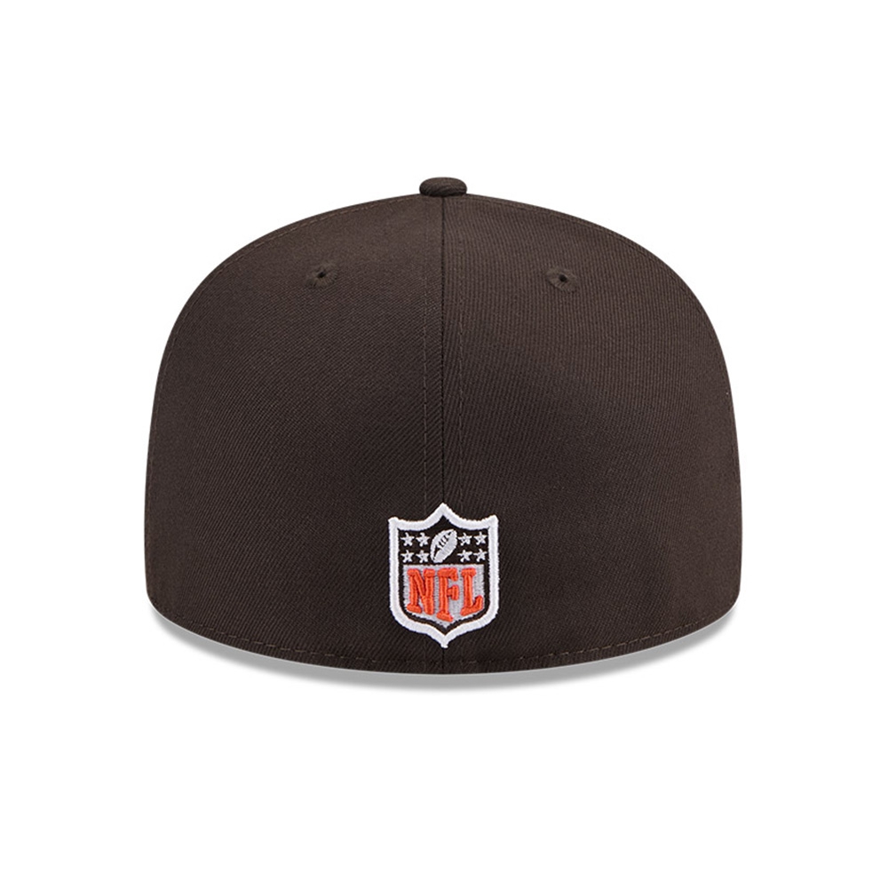 Cleveland Browns 2024 NFL Draft New Era 59FIFTY Fitted Cap Brown