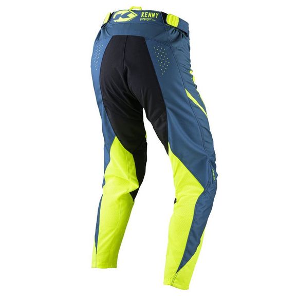 Kenny PERFORMANCE cross pants - SOLID 2024 - Black / YellowRef: ke1840-c56411