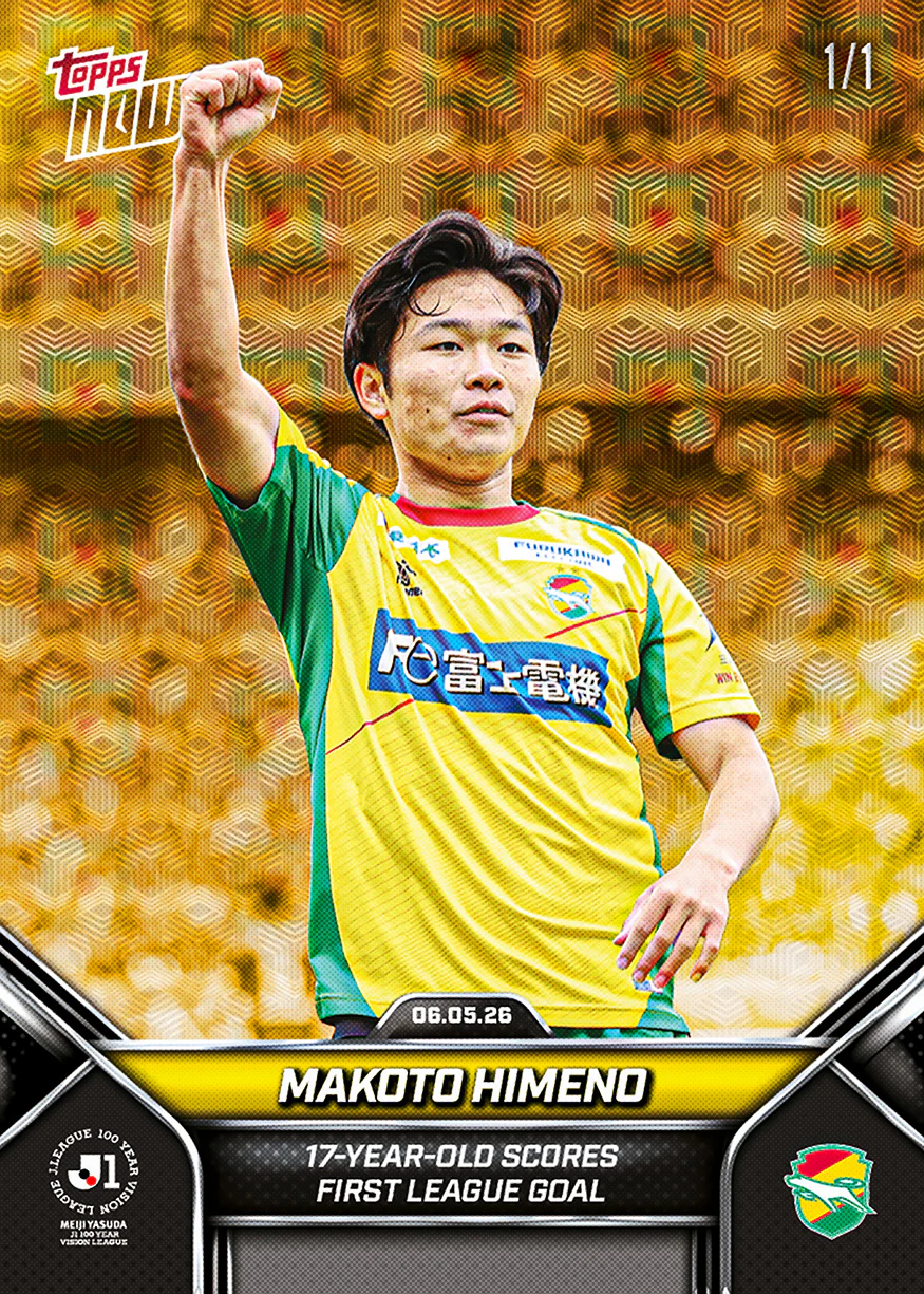 Makoto Himeno - 2026 J.League® Topps NOW® - Card 18