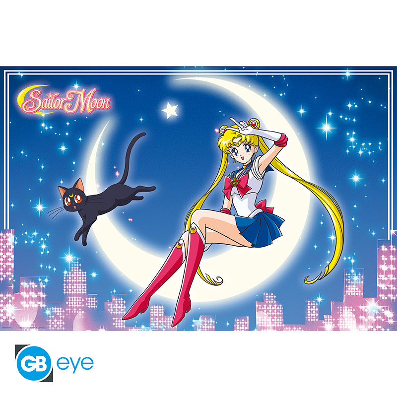 SAILOR MOON Poster Sailor Moon & Luna (91.5x61cm)