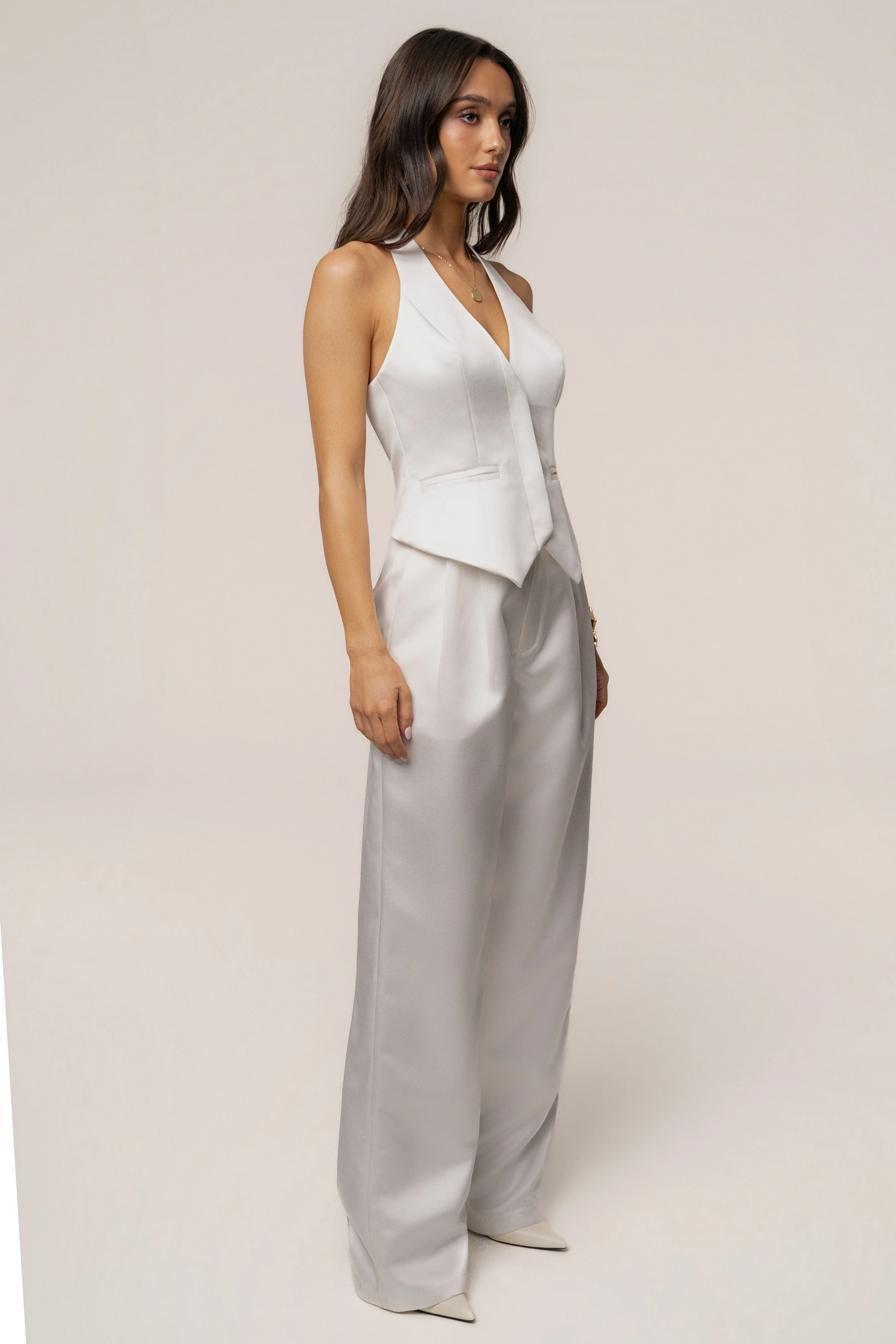 White City Nights Satin Vest