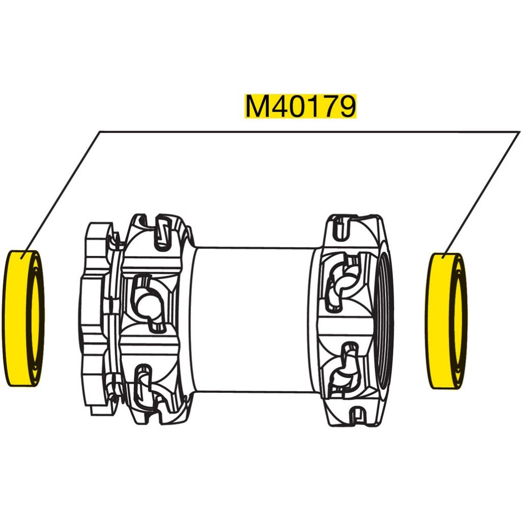 Mavic 20mm Axle Front Wheel Hub Bearings - M40179