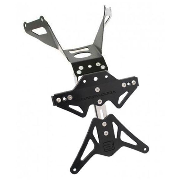 Barracuda Black License Plate Holder - BlackRef: bar0324 / ts6104-bn