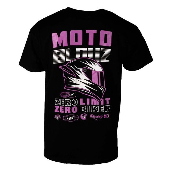 T-Shirt Motoblouz X ZERO BIKER - HOMME - 20ANS - NoirRef : MB0414