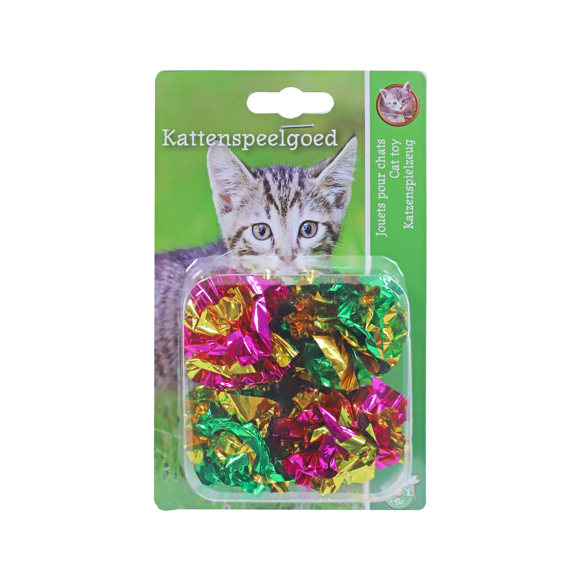 Boon Crinkel Ball Blisterpack Cat toys - 4 pcs.