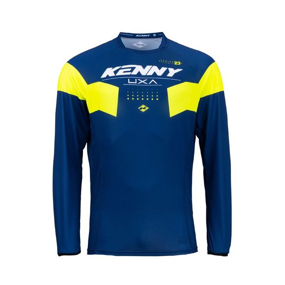 Kenny TITANIUM 2024 cross jersey - Blue / WhiteRef: ke1732-c49805