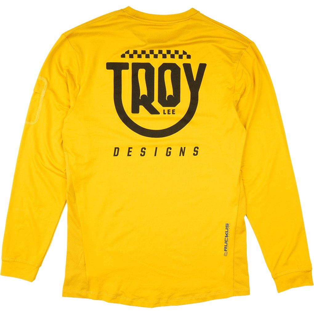 Troy Lee Designs Ruckus Ride Long Sleeve Jersey Kids - Eyez Safron